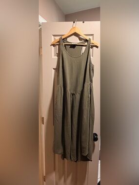 Drop Waist A-Line Dress
